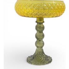 Sudedi Home Ayaklı Cam Sunum Standı 19 cm | Kek, Pasta ve Tatlı Servisi