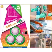 ALMITAL Hermit Doğa Dostu Tablet Cam Temizleyici – 3’lü (3 Litre) Paket (Lotus Kokulu)