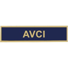 Çukurova Ütü ''avcı'' Jandarma Asayiş Pvc Isimlik, , Cırtlı, 10 cm x 2,5 Cm,