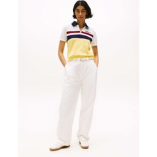 Tommy Hilfiger Kadın Beyaz Tommy Hilfiger Wsw Saılıng Polo, Ybl Beyaz Kadın T-Shirt & Polo