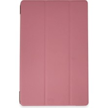 Kuzgun Ticaret Ipad Pro 13 (2024) Kılıf Tablet Smart Kılıf - Pembe
