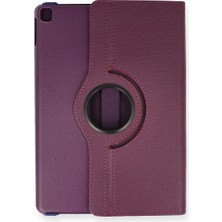 Kuzgun Ticaret Ipad Pro 11 (2024) Kılıf 360 Tablet Deri Kılıf - Mürdüm