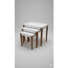 Hdb Home Deniz Üçlü Zigon Ekru Ceviz