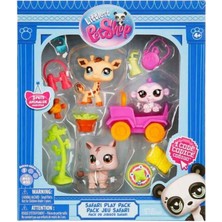 Kuzgun Ticaret 00524 - Littles Pet Shop Safari Figür Set (Lisinya)
