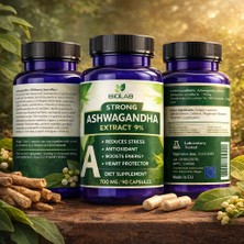 Biolab Strong Ash Extract %9 - 700 Mg 60 Kapsül | Yüksek Standardize Withanolide