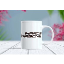 Berilden Store Hard Wagon Özel Tasarım Baskılı Porselen Kupa Bardak - Otomobil Tutkunlarına Hediye