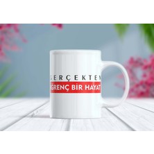 Berilden Store Gerçekten Iğrenç Bir Hayat Yazılı Motto Kupa Bardak - Komik Hediye