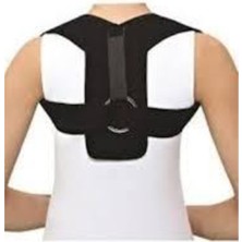Özbience Unisex Siyah Clavicula Bandaj Korse, Şık ve Konforlu Destek