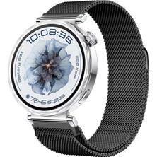 Lewufor Huawei Watch Gt6 41MM/GT5 41MM/GT5 Pro 42MM/GT4 41MM 18MM Uyumlu Mıknatıslı Metal Kordon