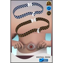 Özbience 2'li Ayarlanabilir Esnek Nefes Alabilir Bel Desteği Kemer Bandı