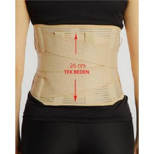 Özbience Ayarlanabilir Bel Fıtığı Korsesi, Konforlu ve Destekleyici Lumbosakral Korse