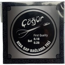 Delixa Çöğür First Quality Kısa Sap Bağlama Teli 0,18