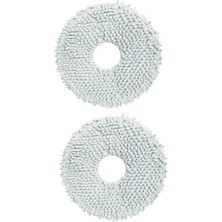 Ropalde Roborock Qrevo S Robot Süpürge Uyumlu 2 Adet Mop Bezi - Yedek Parça Seti