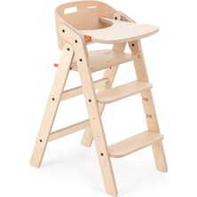 Delixa Mamatoyz Mychair Ahşap Katlanır Mama Sandalyesi Naturel