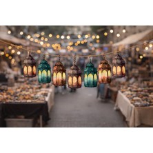 Allians Ramazan Temalı 7 Parça Dekoratif Hoşgeldin Banner Seti