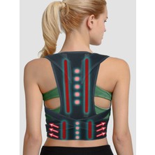 Özbience Unisex Siyah Manyetik Duruş Düzeltici Korsesi, Şık ve Konforlu Tasarım