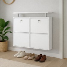 Karlı Metal Ayakkabılık