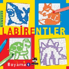 SHC4200 Marsık Labirentler-Oyunlu Boyama