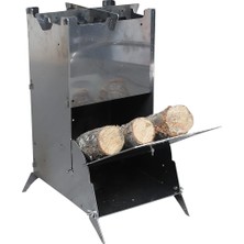 Delixa Dakrot Dış Mekan Soba Ocak Smoker Bbq