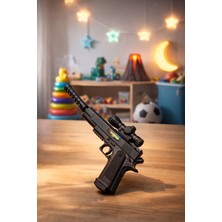 Seymen Bıçakçılık Işıklı ve Sesli Oyuncak Aksiyon Tabancası – Çocuklar Için Güvenli Oyun Seti