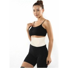 Özbience Sağlam Göbek Fıtığı Korsesi, 16 Cm, Karın ve Bel Desteği, Misina Kumaş