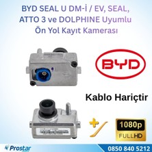 Navistar Byd Seal U Dm-I / Ev, Seal, Atto 3 ve Dolphıne Kablo Hariç Orijinal Ön Yol Kayıt Kamerası - 1080P Full Hd