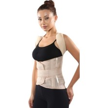 Özbience Dorselomber Çelik Balenli Bel Korsesi, Dik Duruş ve Omuz Destekli