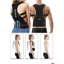 Özbience Manyetik Dik Duruş Korsesi, Bel, Sırt, Omuz Destekleyici