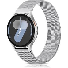 Lewufor Samsung Galaxy Watch 8 Uyumlu 40MM/44MM/46MM Metal Kordon