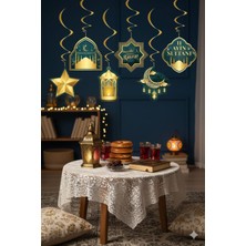 Allians Ramazan Temalı 6'lı Tavan Sarkan Süsü, Şık ve Festive Dekorasyon
