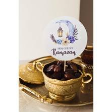 Allians Ramazan Sofrası Kürdan Süsleri Hoşgeldin Ramazan Lüks Büyük Boy 10’lu Paket