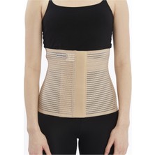 Özbience Doğum Sonrası Toparlayıcı Abdominal Korse, Ayarlanabilir, Bej