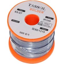 Tassol 1.2 mm 500GR Lehim Teli (%63 Kalay / %37 Kurşun)