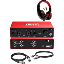 Braventa Collection Midex GLX-900HD Pro USB Stüdyo Ses Kartı