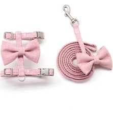 Braventa Collection Aputue Kedi Tasması ve Kayış Seti, Ayarlanabilir Yumuşak Nefes Alabilir Şeritli Yelek Tasması, Küçük