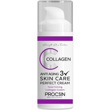 Braventa Collection Procsın Anti-Aging Etkili Collagen Krem, Yaşlanma & Kırışıklık Karşıtı, Cilt Sıkılaştırıcı & Yeniley