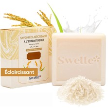 Braventa Collection Swelle Pirinç Sütü Sabunu Aydınlatıcı Sabun 100 gr 1 Adet Kadın Yüz Peelingi | Yaşlanma Karşıtı Akne