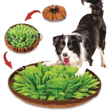 Braventa Collection Tineke Köpek Yavaş Besleme Matı Mama Bulmaca Matı - Köpek Interaktif Oyuncak (Yeşil)