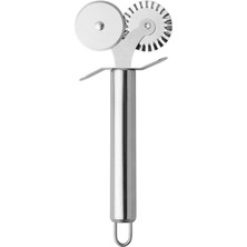 Braventa Collection Mithra Life Çift Başlıklı Paslanmaz Çelik Pizza Mantı Hamur Kesme Bıçağı MIT1112