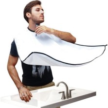 Braventa Collection Easyso Mega Pratik Sakal Kesme Örtüsü, Beyaz Saç Kesme Önlüğü Bıyık Sakal Önlüğü Kedi Köpek Tüy Topl