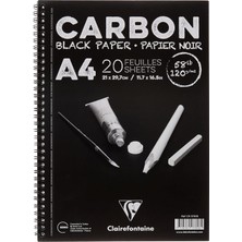 Braventa Collection Clairefontaine CR97618 Sanatsal Defter, A4 Yandan Spiralli