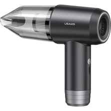 Braventa Collection Usams ZB291 6in1 Üfleme Şişirme Güvenlik Kırıcı/kesici Özellikli Taşınablir Araç ve El Süpürgesi