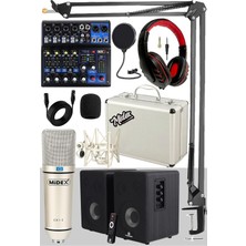 Braventa Collection Midex Referans Paket-2 Maxword Monitör Ses Kartı Cx1 Mikrofon Stand