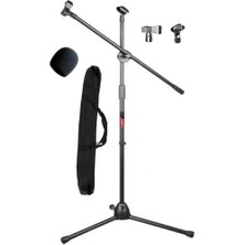 Braventa Collection Lastvoice MS06CSS - Akrobat Mikrofon Standı (Çanta Sünger Tutacak Dahil)