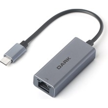 Braventa Collection Dark USB 3,1 Type-C To 10/100 Lan Ethernet Adaptör (DK-NT-U31LAN), Beyaz