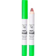 Braventa Collection Golden Rose Miss Beauty Velvety Kiss Lipstick Ruj No: 03 Pink Dusk