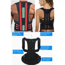 Özbience Dik Duruş ve Bel Desteği Yeleği Erkek ve Kadın Için Konforlu Korse