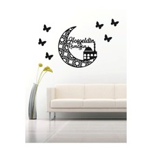 Allians Hoşgeldin Ramazan Yazılı Kelebekli Duvar Dekoru, Şık ve Sıcak Atmosfer