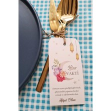 Allians Ramazan Sofra Süsü, Iftar Vakti, Çatal Bıçak, Ipli Kart Süsler 10'lu