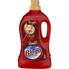 Braventa Collection Bingo Sıvı Çamaşır Deterjan Bakım Renkli 50 Yıkama, 3000 ml